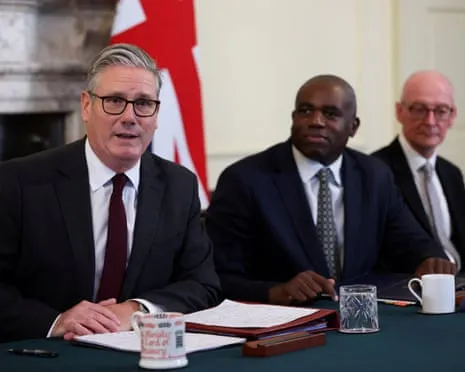 Starmer Leads Cabinet Meeting As Rising Tensions Following Departure of Senior Adviser