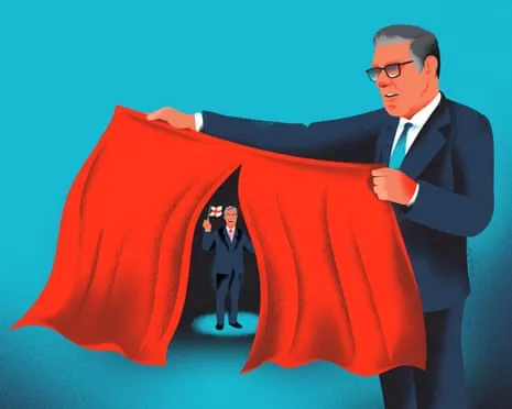 It's Reached This Point: Keir Starmer Now Acts as Just the Warm-Up Act for Nigel Farage